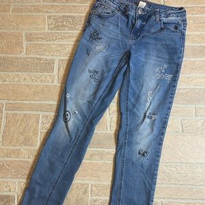 Justice 12 Super Skinny Midrise Girls Jeans